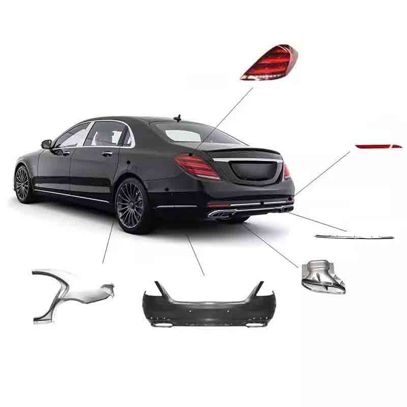 Mercedes W221 upgrade to Maybach style