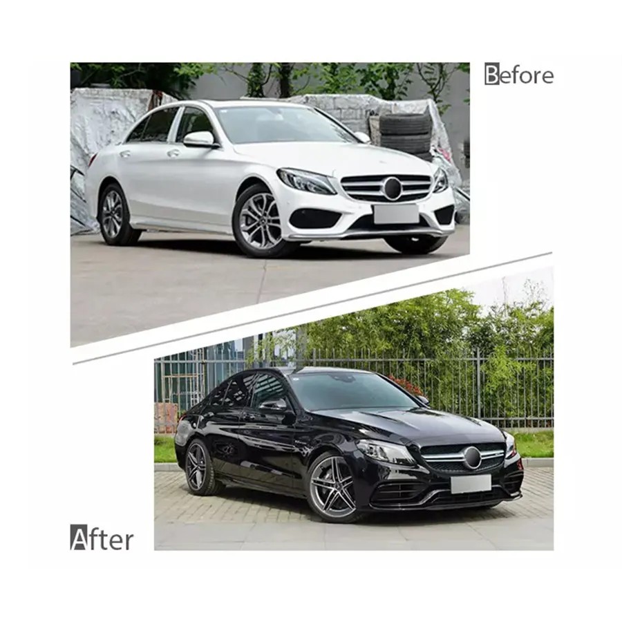 W205 facelift body kit