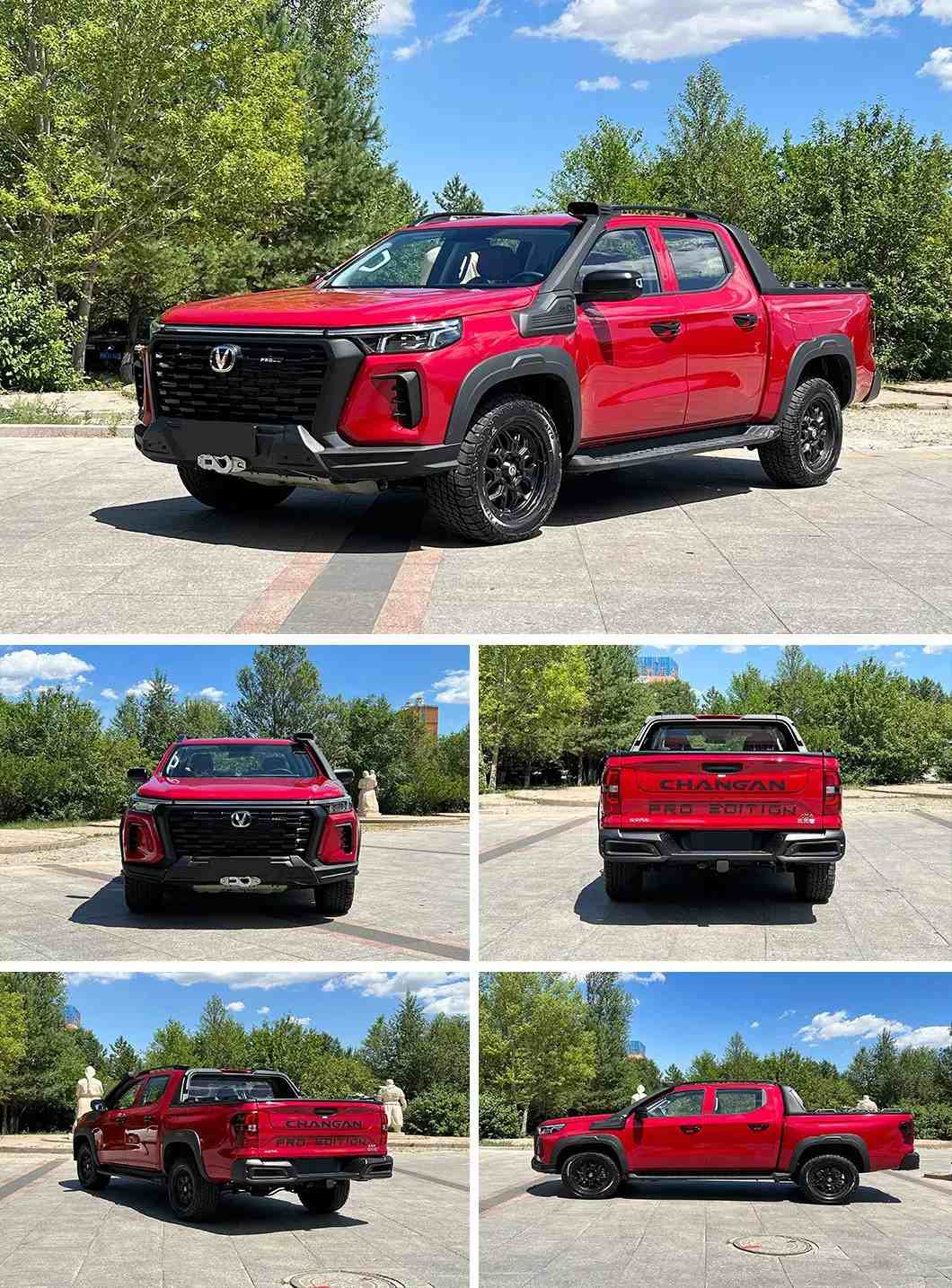pickup truck factory export
